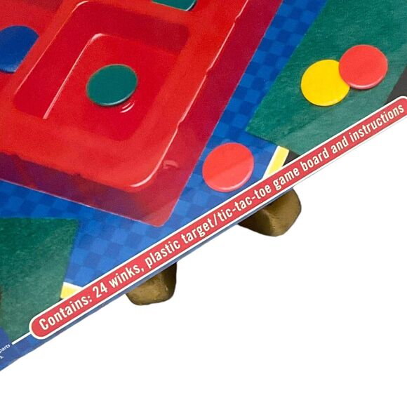 Vintage FUNDEX 2001 Tiddly Winks & Tic-Tac-Toe Game Sealed READ - Picture 3 of 10